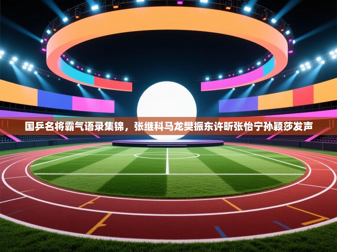 海星体育官方网站-国乒名将霸气语录集锦,张继科马龙樊振东许昕张怡宁孙颖莎发声 第3张